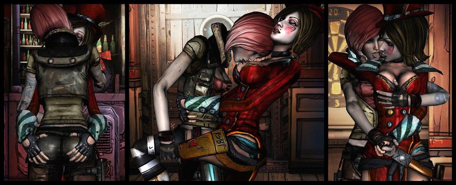 Borderlands mad moxxi anal made fan pic.