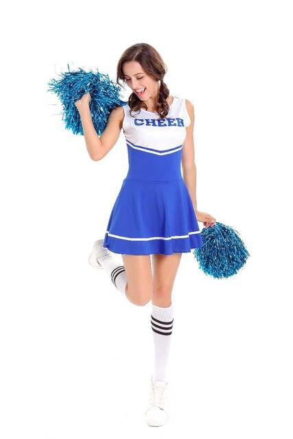 Sexy chinese girl cheerleader costume