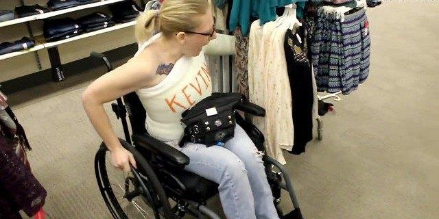 Gucci reccomend slapping pussy wheelchair