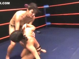 Chinese Woman 2 vs 1 Catfight.