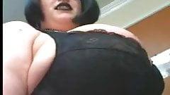 Dirty talking chubby goth slut