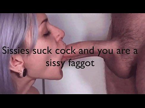 best of Sucks sissy cock cumdump