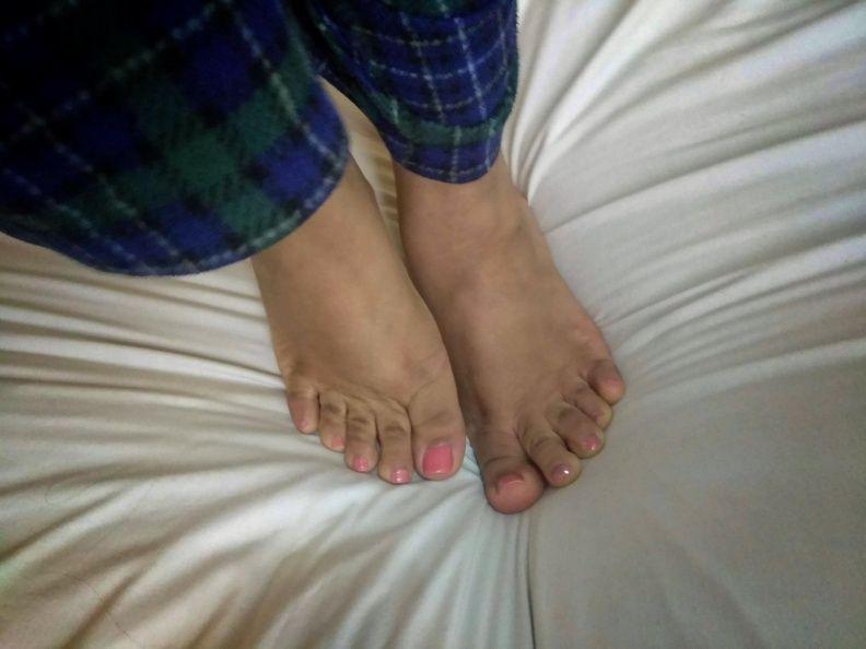 The feet you wanna lick part