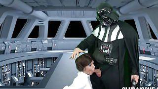 Darth vader gets lucky amateur
