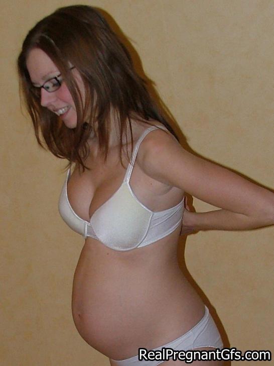 Tiny pregnant teen