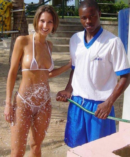 wife creampied vacation in jamaica