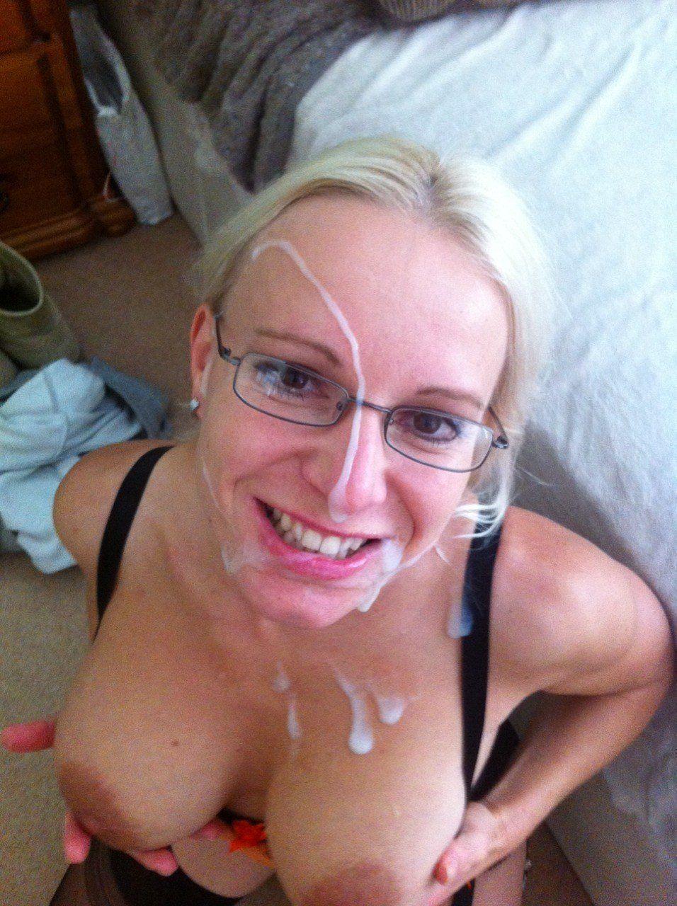 Hot wife get full facial Sex image free