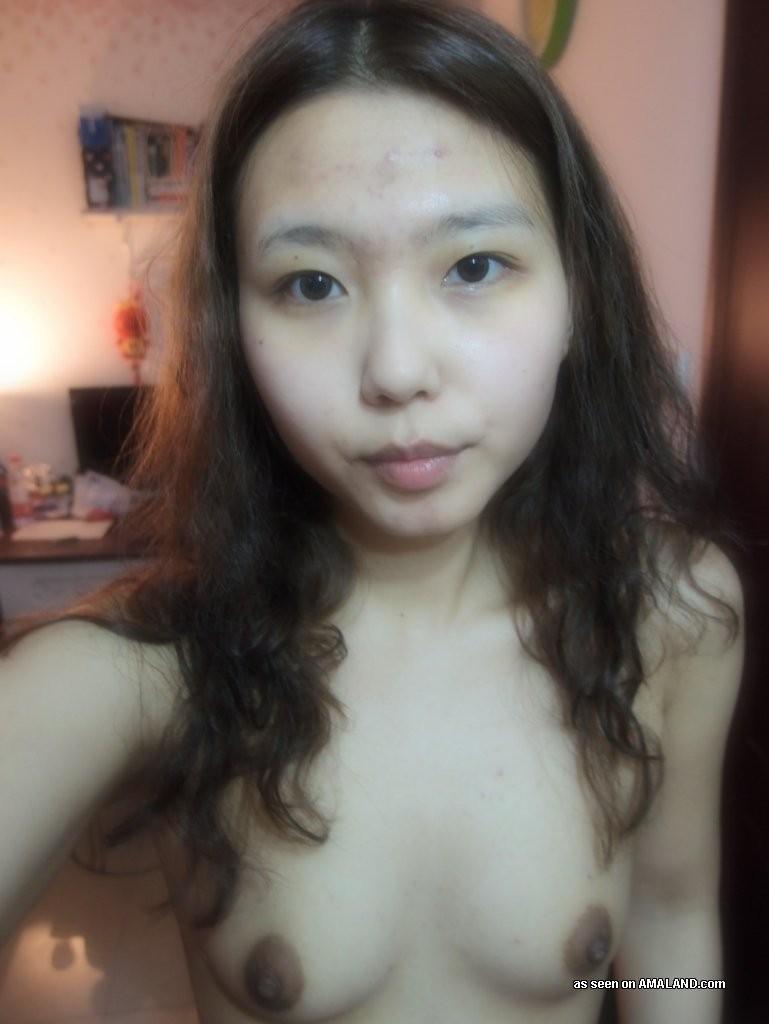 nude teen self portrait