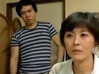 Asian mother fellate sons