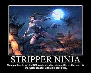 Grasshopper reccomend Hot lesbian ninja stripping