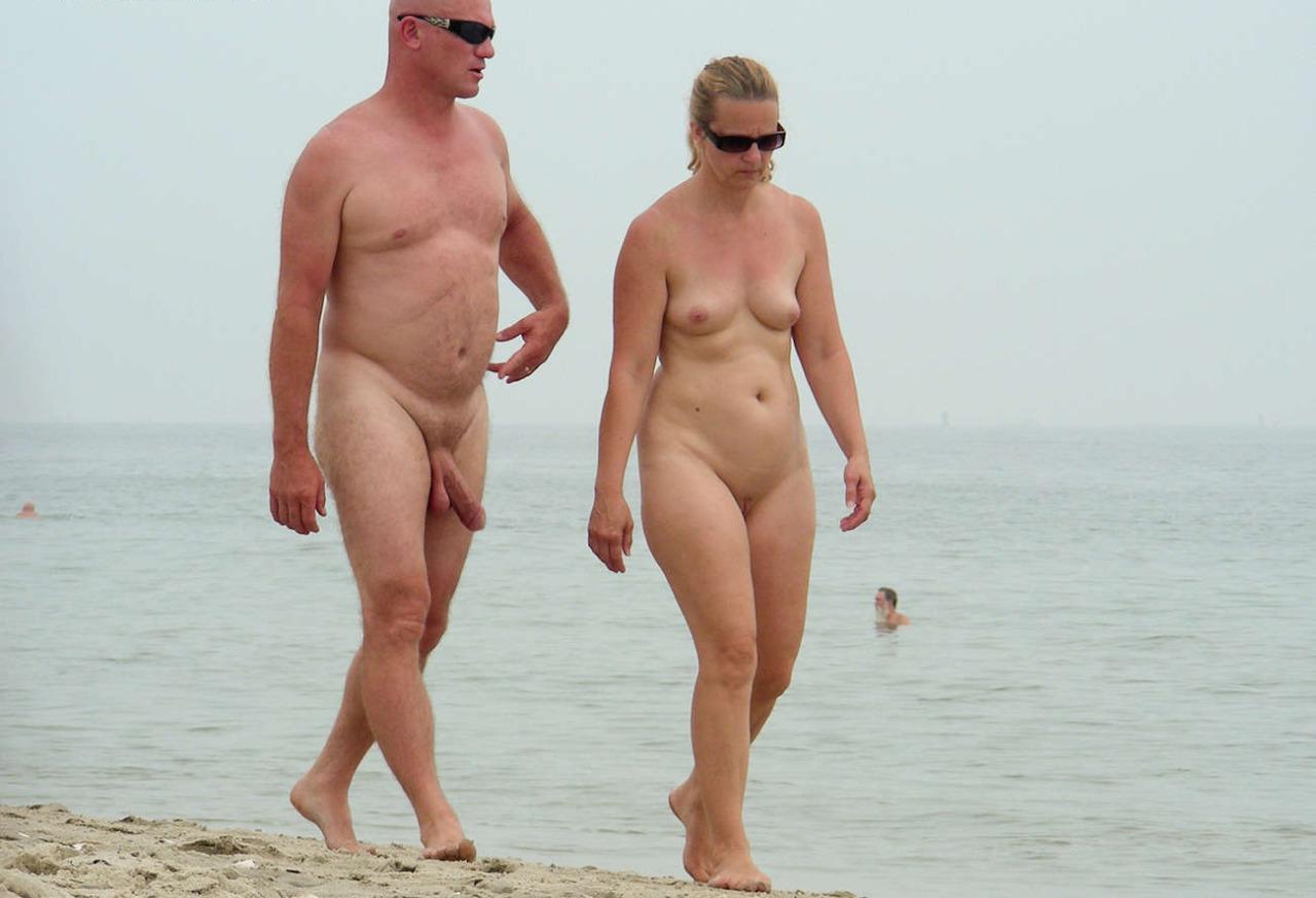 Nude beach men humiliated