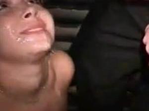 Wife fucked in the theatre tube