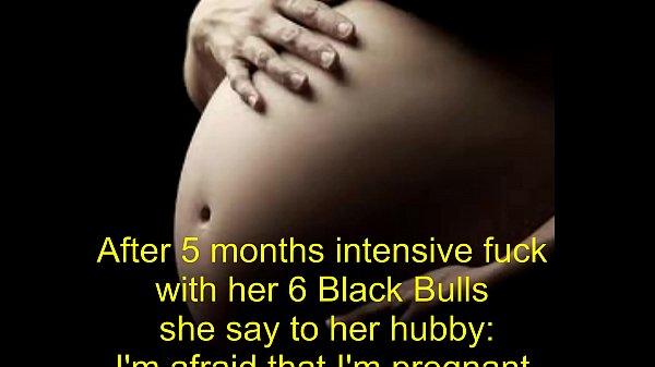 best of Black pregnant wife captions White