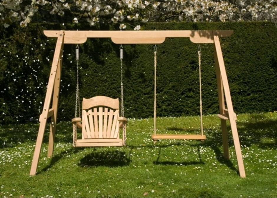 Adult wooden swings