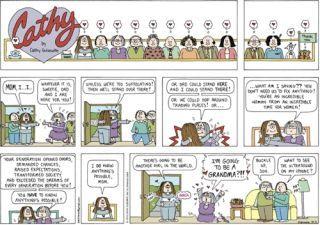best of Final strip Cathy comic