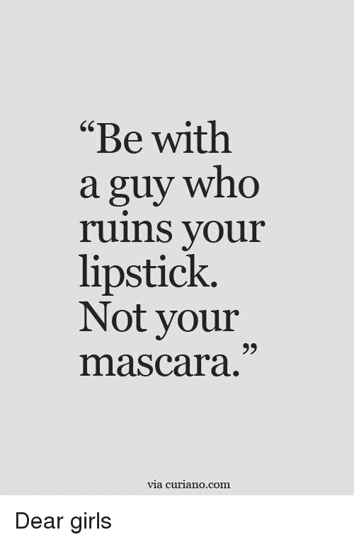 best of Lipstick your not your up mascara Mess