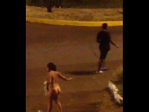 Girls nude on the street