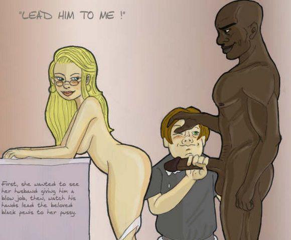 cartoon cuckold interracial cumshot Sex Images Hq