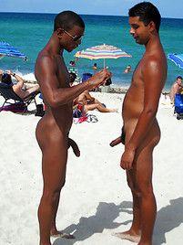 Naked boys sex beach