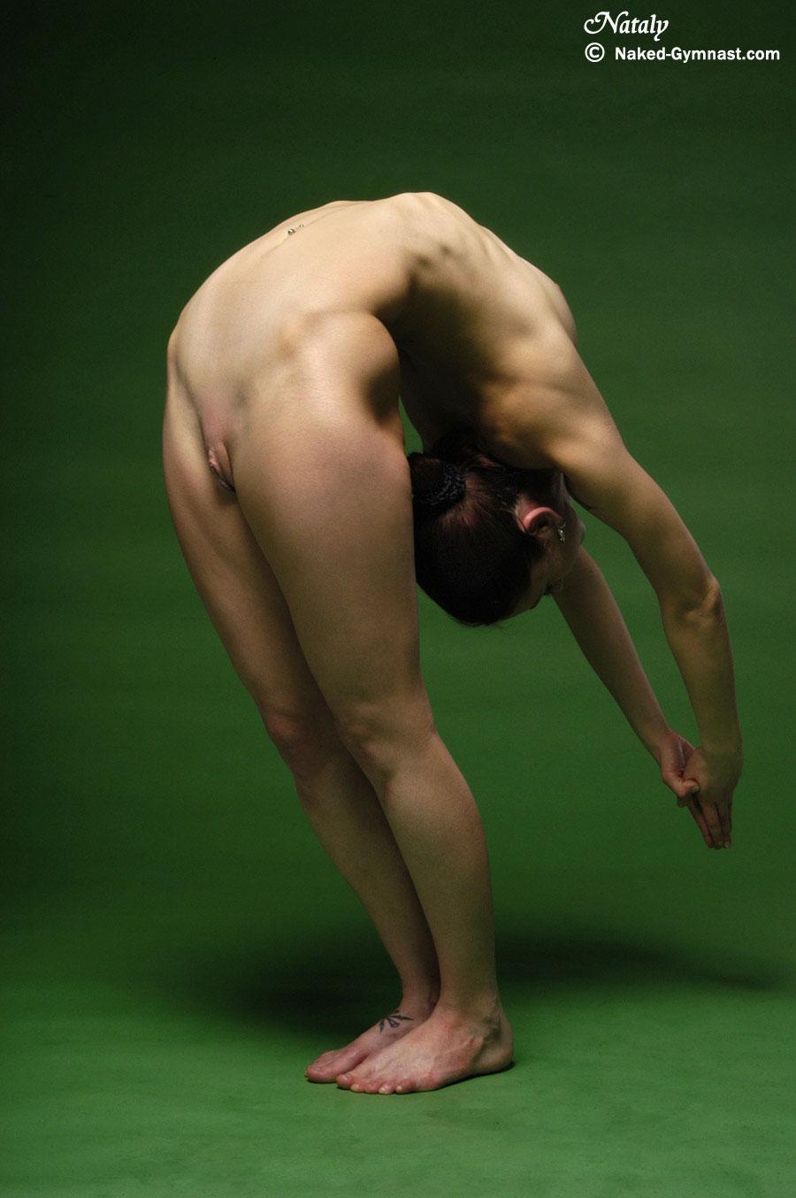 Naked female gymnast nude