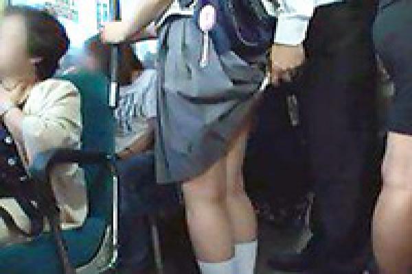 School girl groped bus