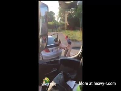 best of Fucks at stops Wife truck