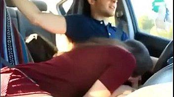 Blowjob to gangster in car