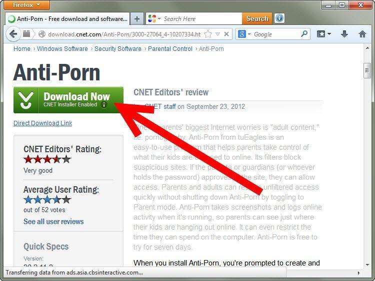 Double reccomend Cnet + email porno filters