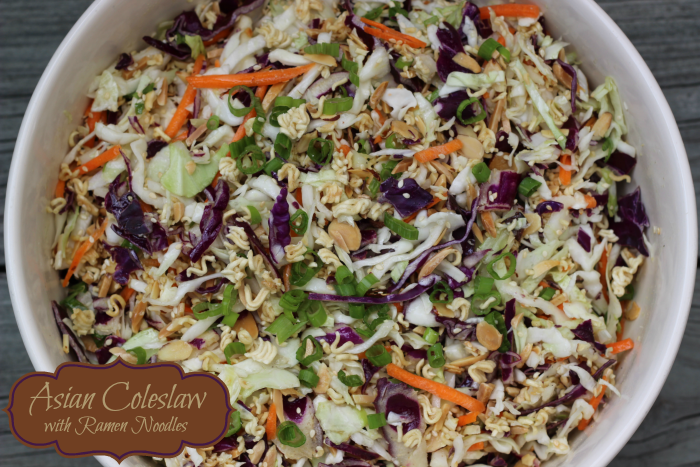 Asian style coleslaw