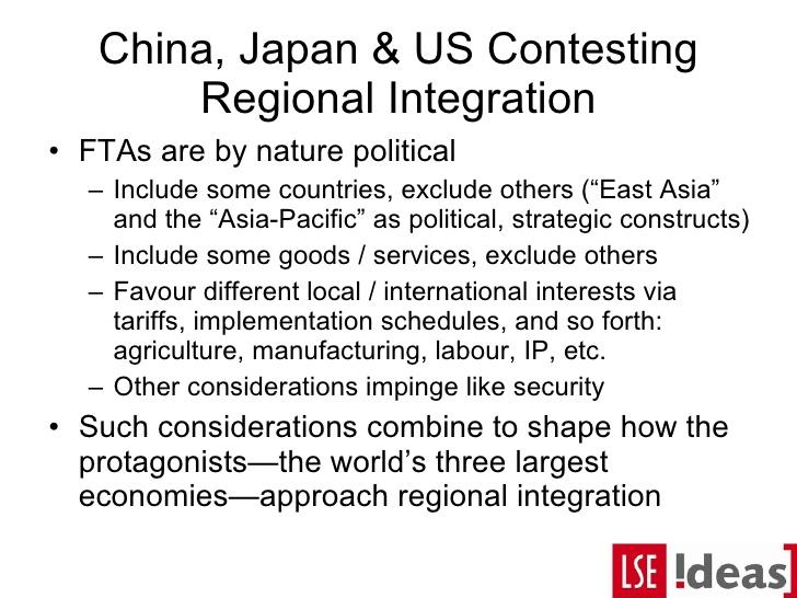 Butterfly reccomend Asian regional economic integration