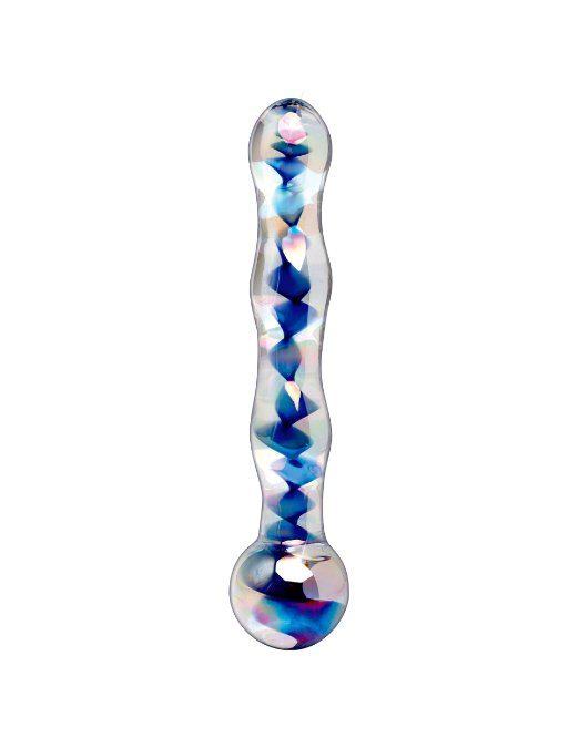 Glass dildos with marbles in them