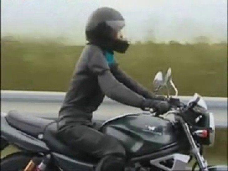 Naked girls on motorcycle dildo