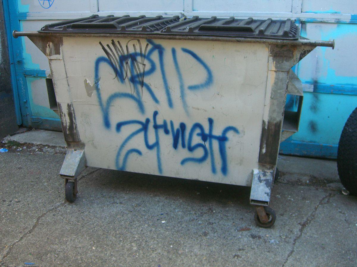 Chef recommendet gang graffiti Asian