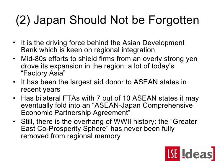 Lightning reccomend Asian regional economic integration