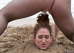Mammoth reccomend bdsm slave lick dick on beach