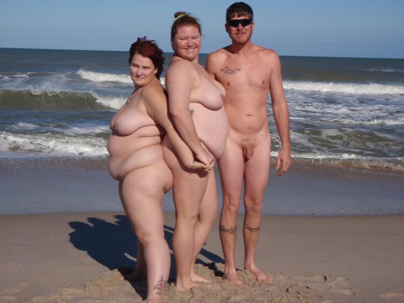 Dare wife to go naked at beach