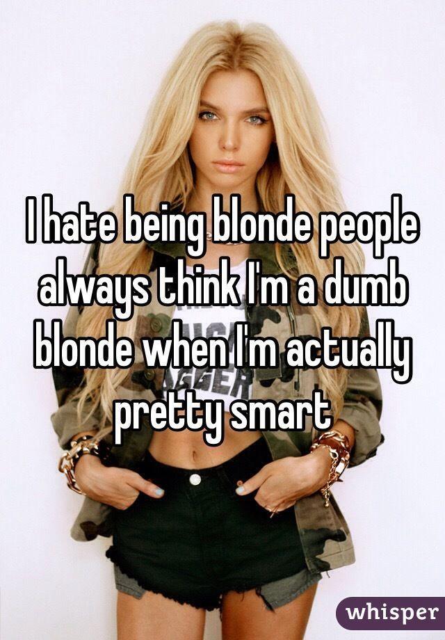 Hot dumb blonde teen